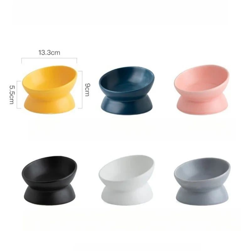 Colores disponibles del plato de cerámica